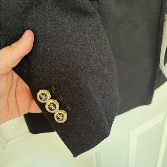 NWT Zara Tailored Double-Breasted Blazer with Gold Buttons S - Picture 9 of 16